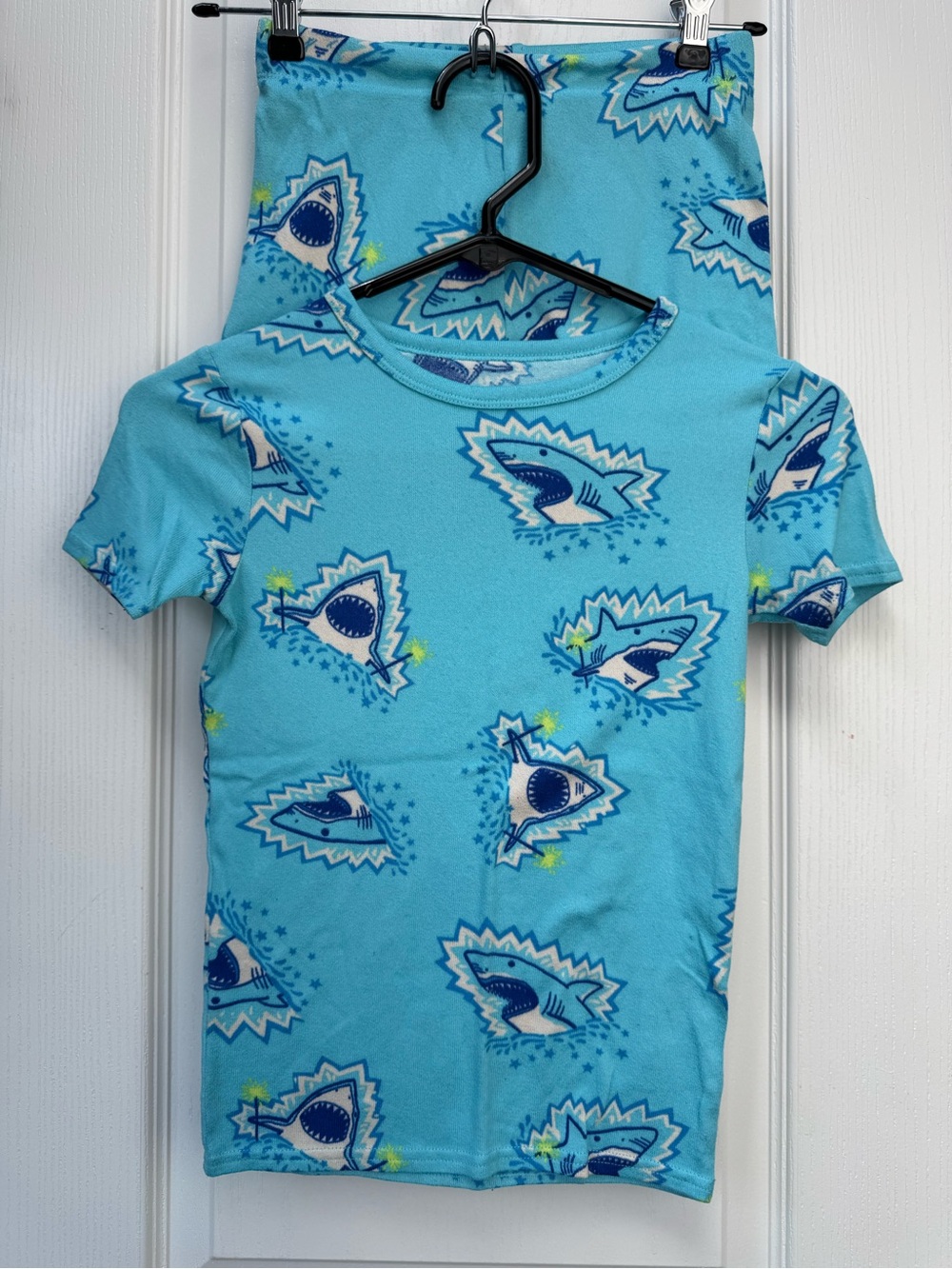 Cat & Jack Light Blue Shark Pajama Set